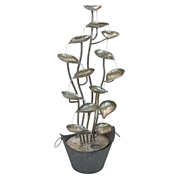 Image Thumbnail for DT RAIN FOREST LEAVES METAL FOUNTAIN